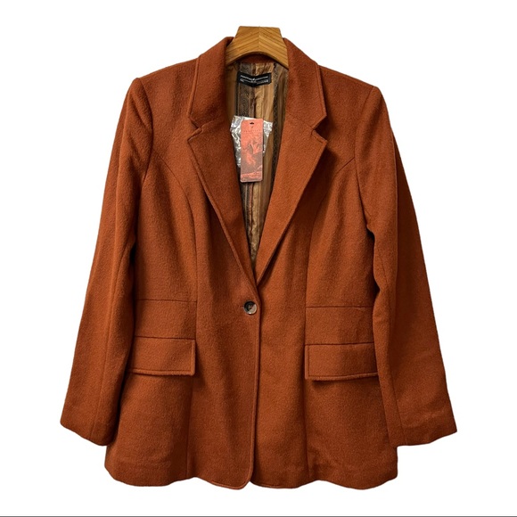 Peruvian Connection Jackets & Blazers - NWT Peruvian Connection Baby Alpaca Ravello Riding Coat Size US 14